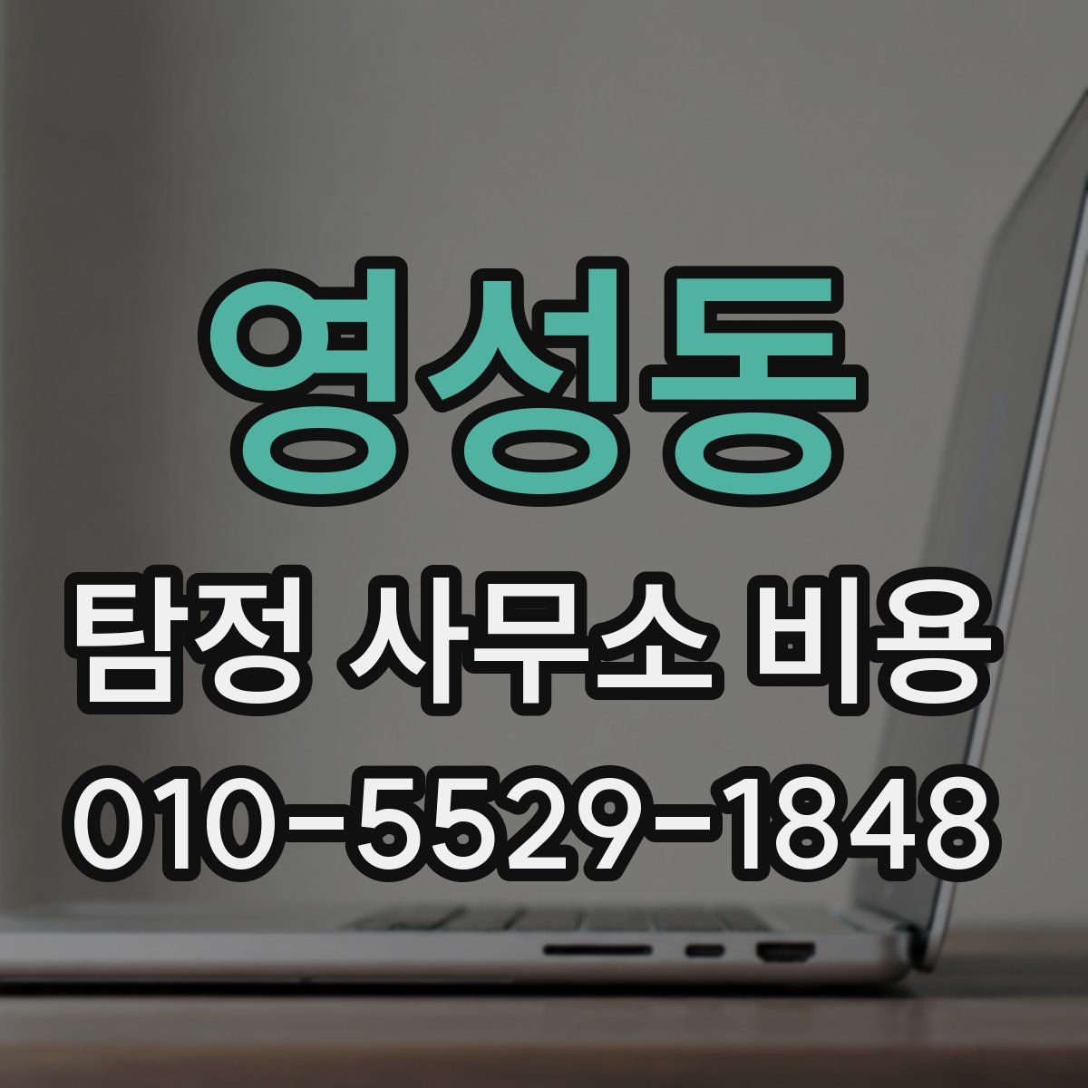 영성동 탐정 사무소 비용