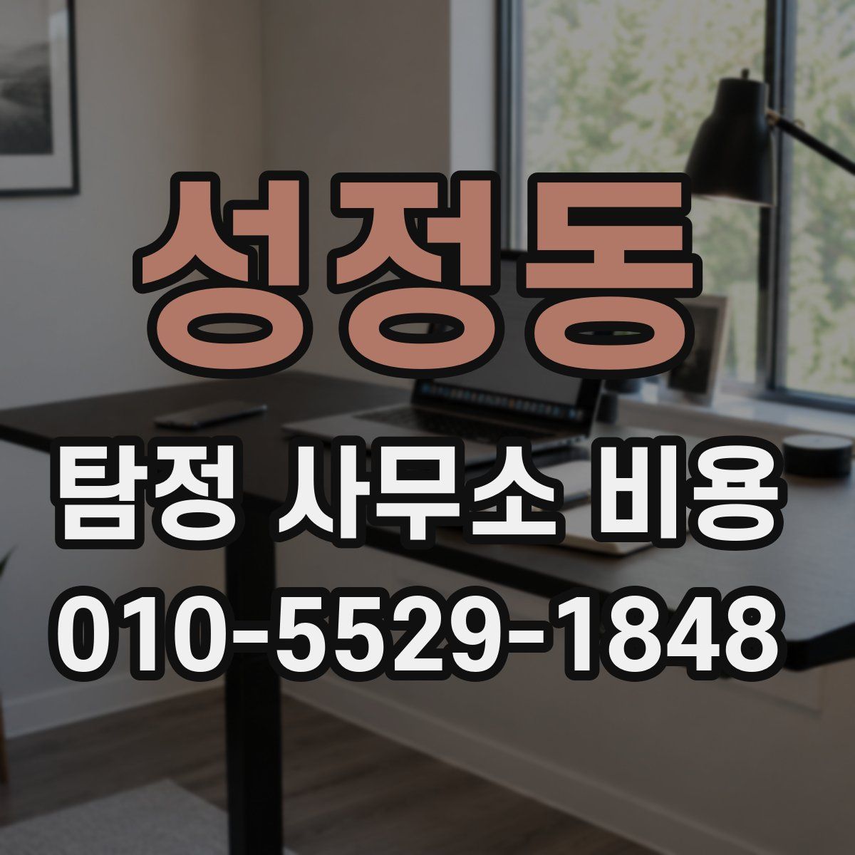 성정동 탐정 사무소 비용