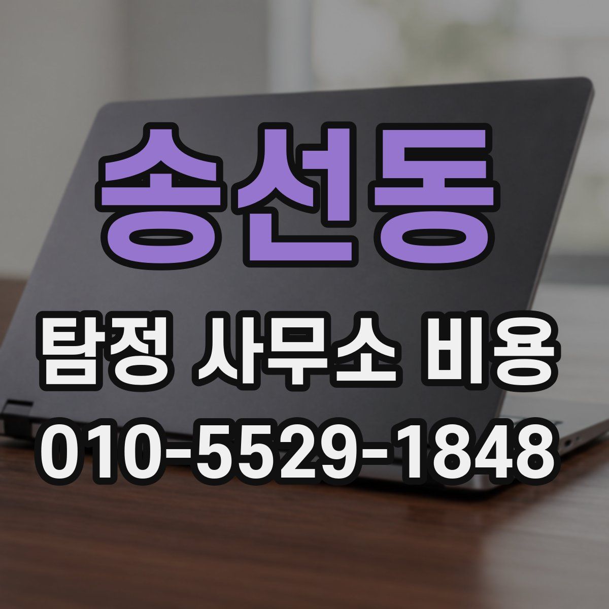 송선동 탐정 사무소 비용