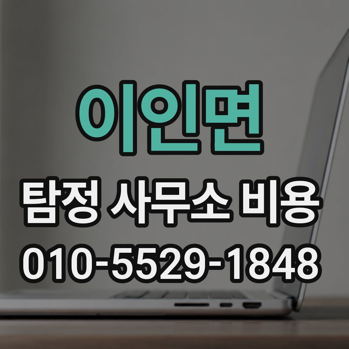 이인면 탐정 사무소 비용