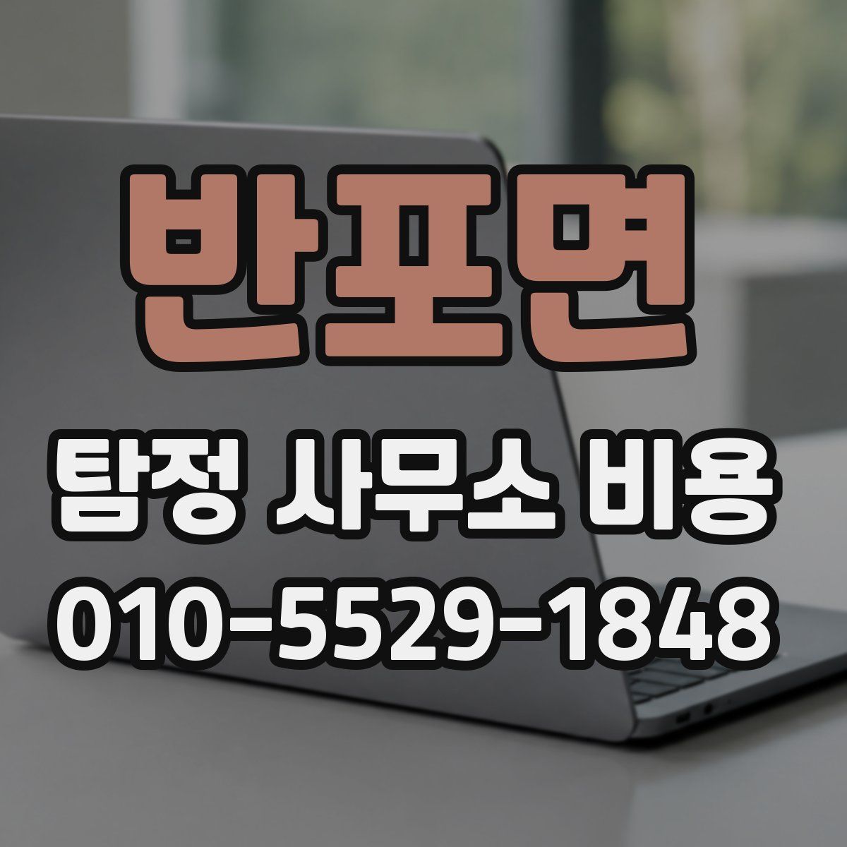반포면 탐정 사무소 비용