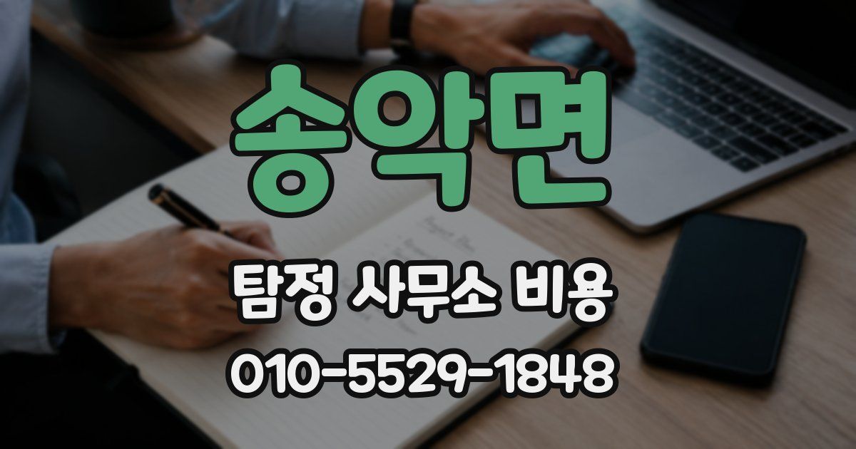 송악면 탐정 사무소 비용