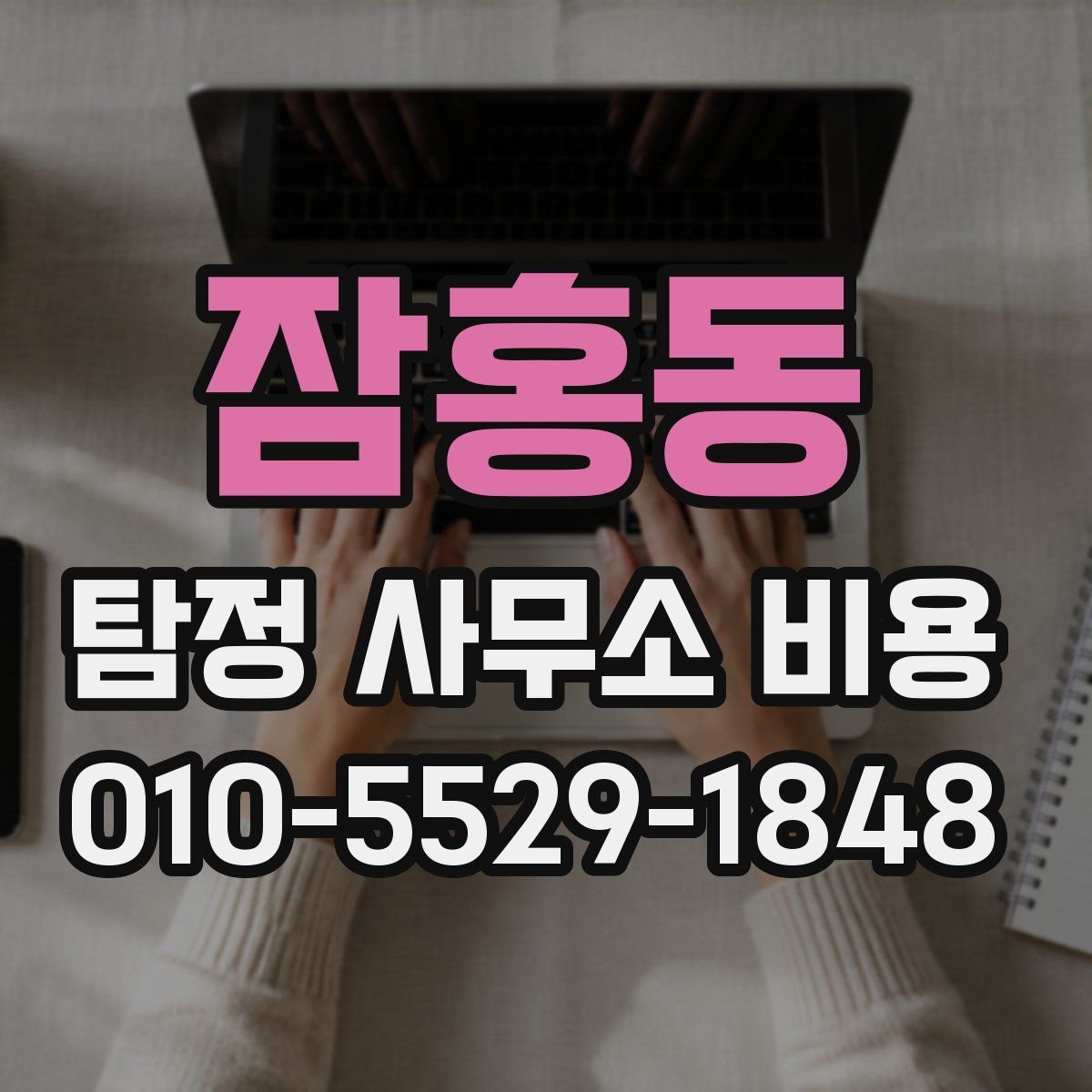 잠홍동 탐정 사무소 비용