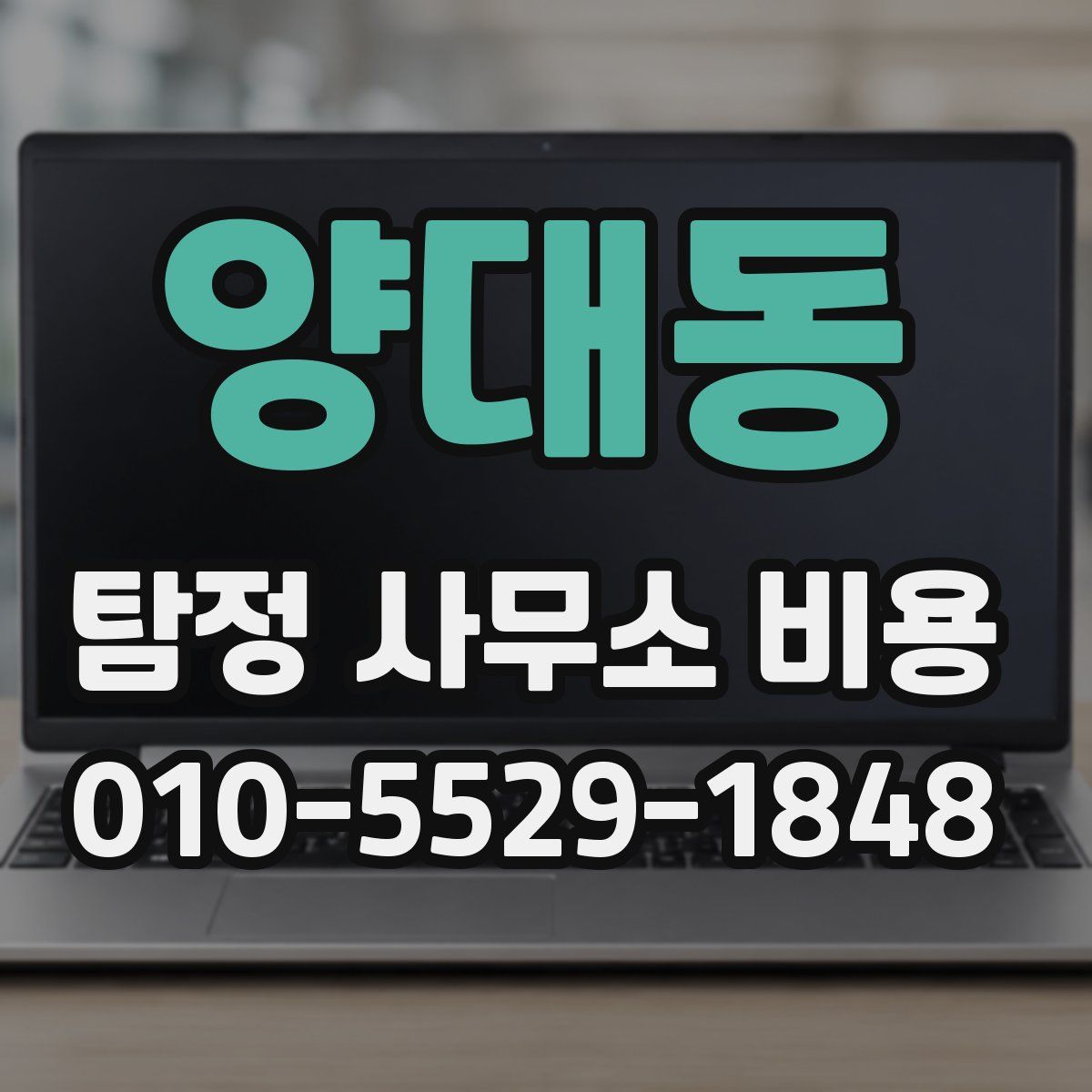 양대동 탐정 사무소 비용