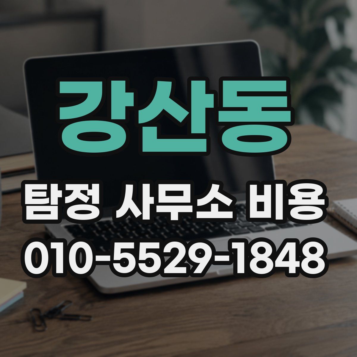 강산동 탐정 사무소 비용