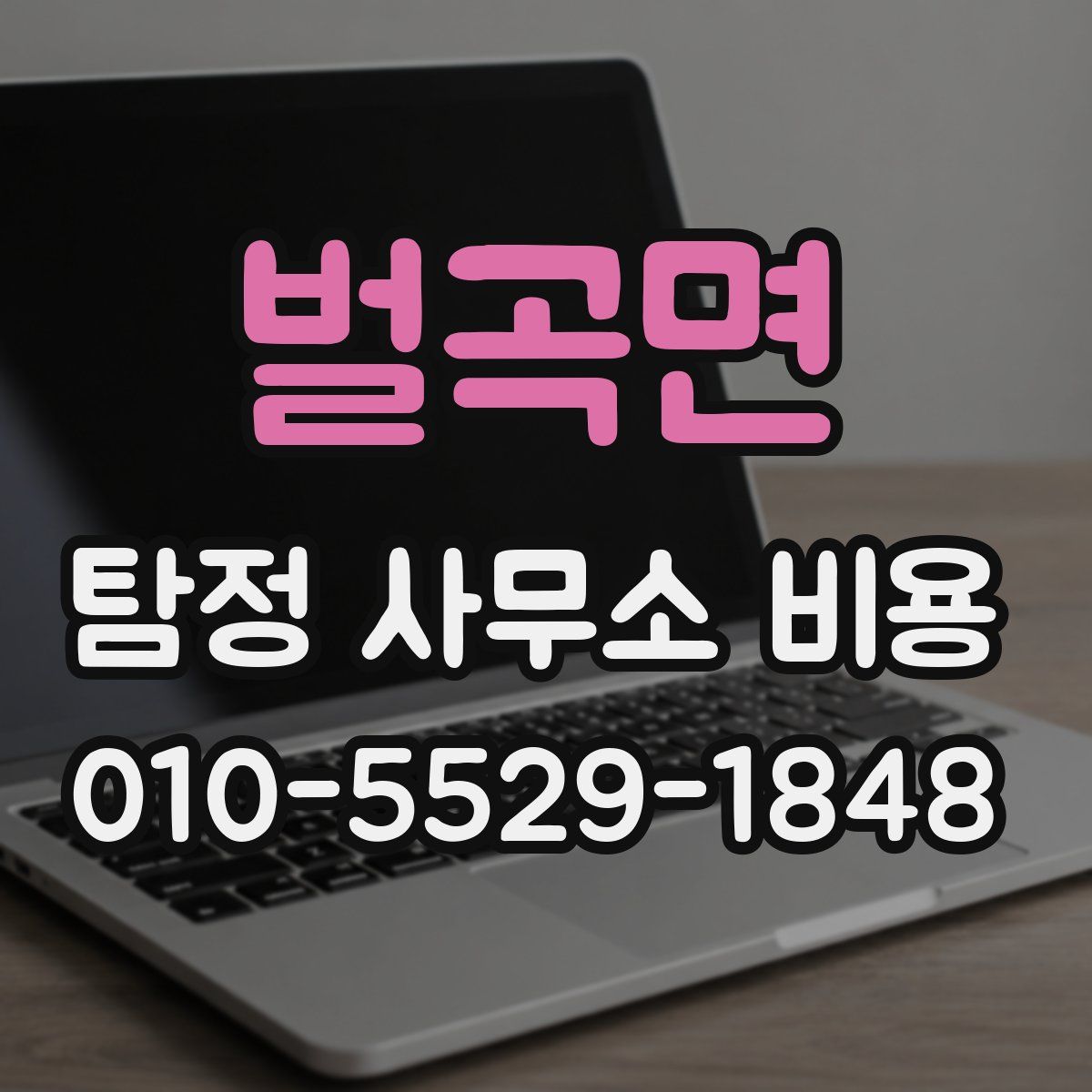 벌곡면 탐정 사무소 비용
