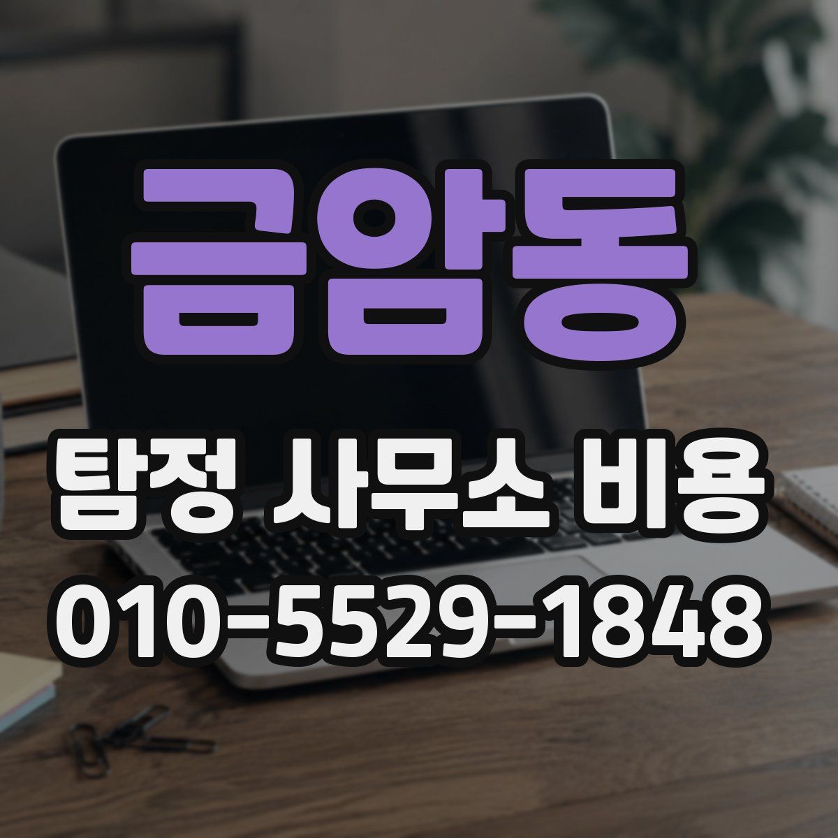 금암동 탐정 사무소 비용