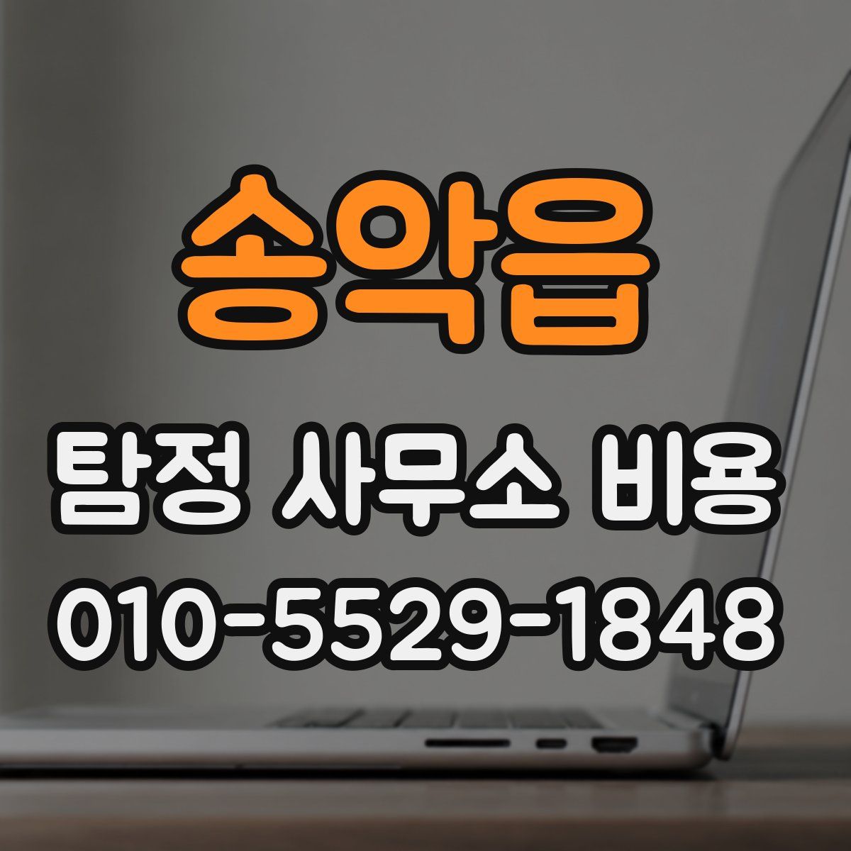송악읍 탐정 사무소 비용