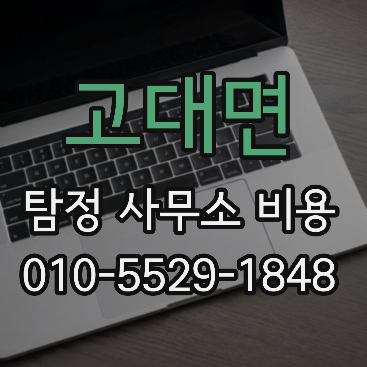 고대면 탐정 사무소 비용