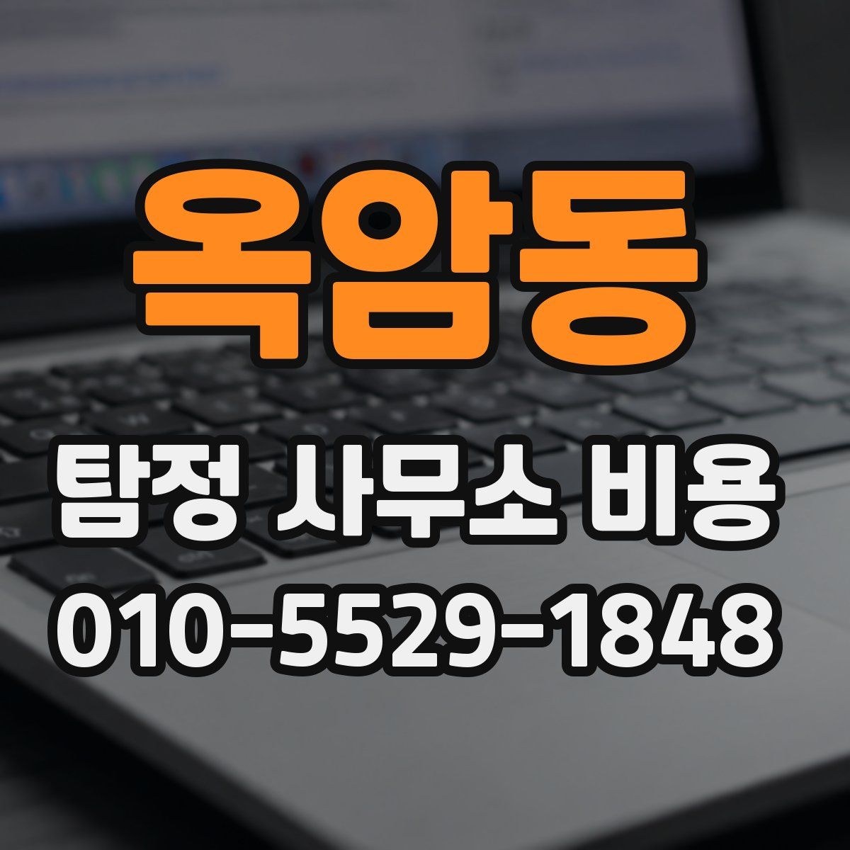 옥암동 탐정 사무소 비용