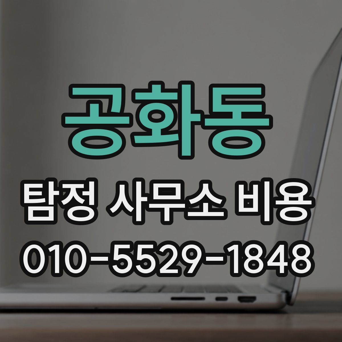 공화동 탐정 사무소 비용