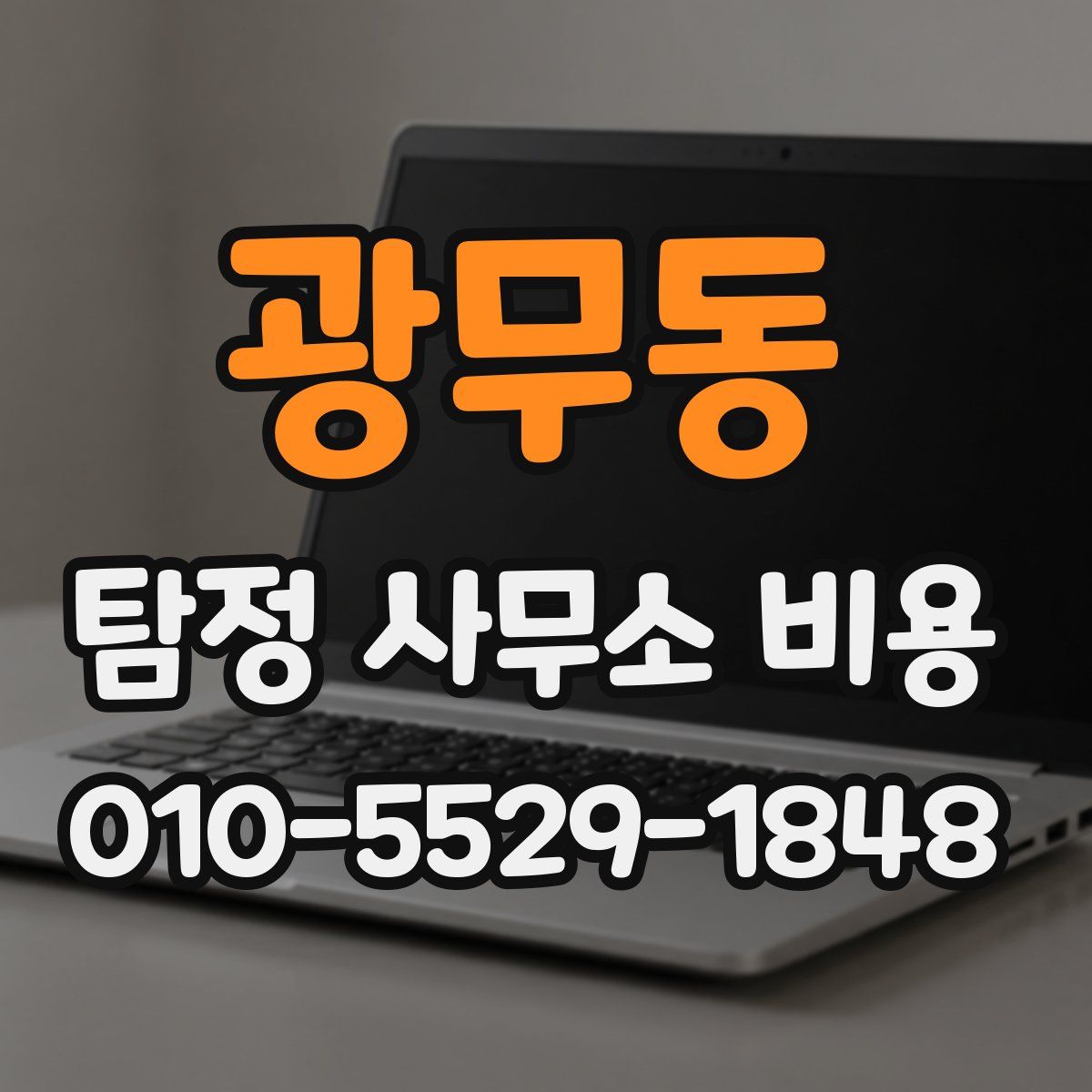 광무동 탐정 사무소 비용