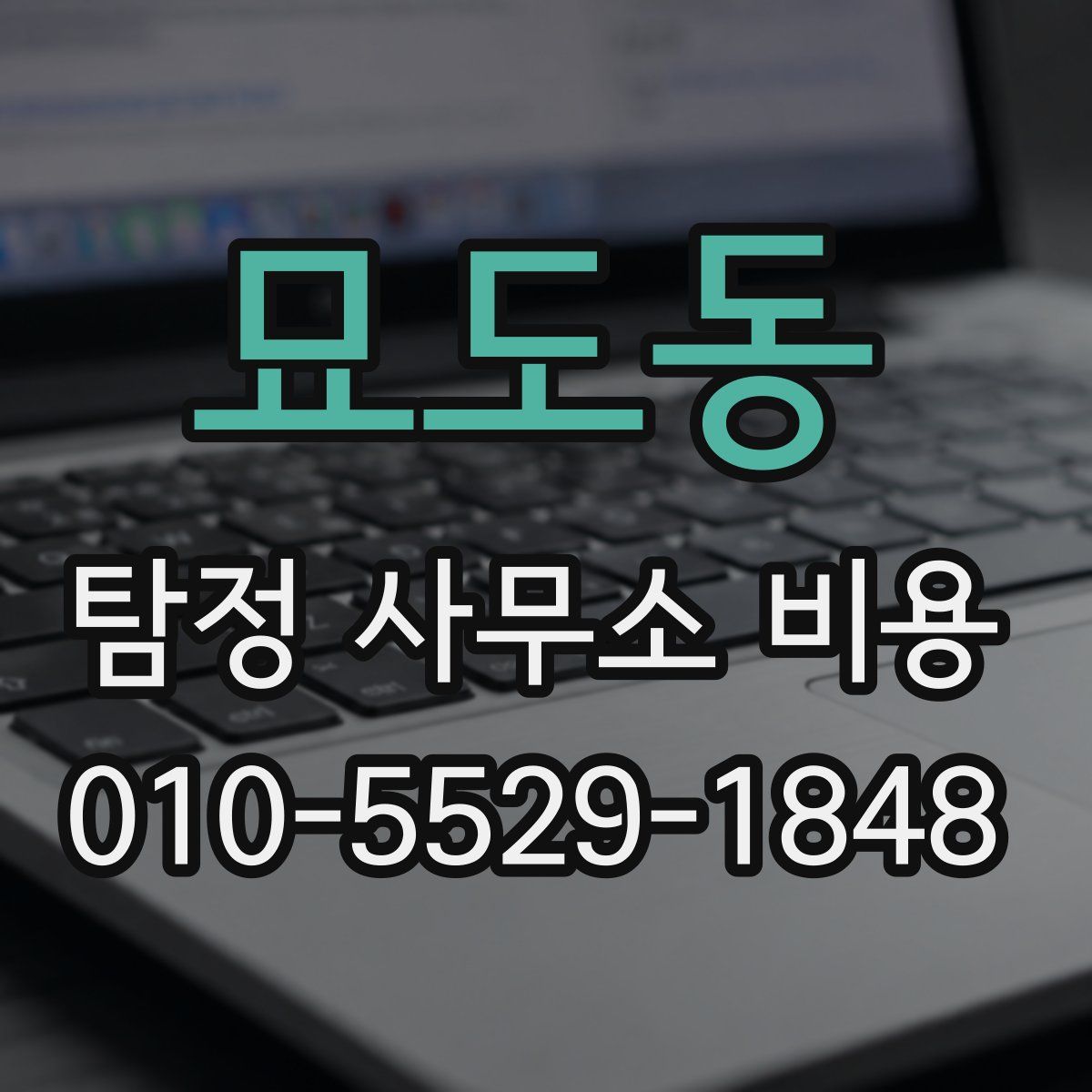 묘도동 탐정 사무소 비용
