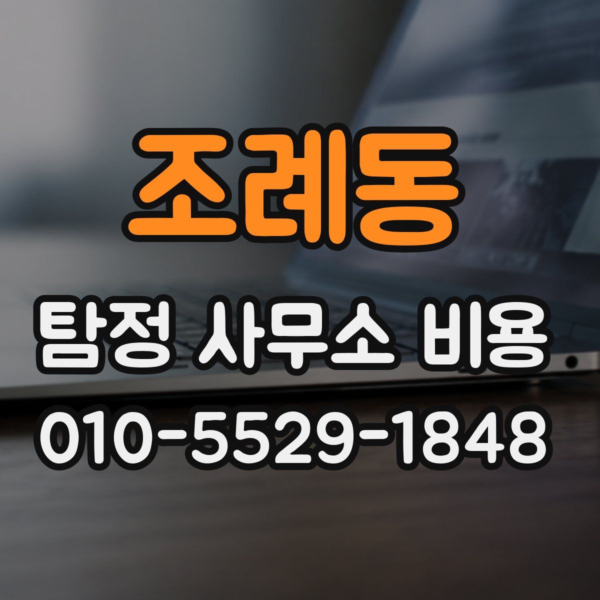 조례동 탐정 사무소 비용