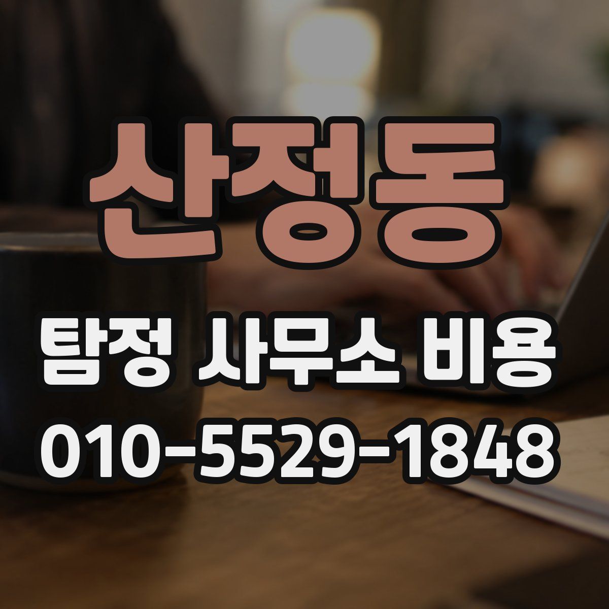 산정동 탐정 사무소 비용