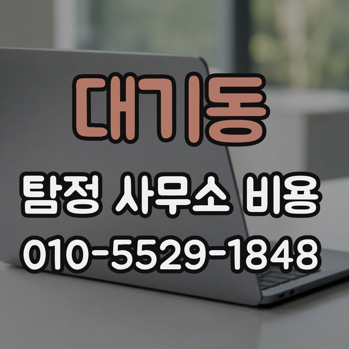 대기동 탐정 사무소 비용