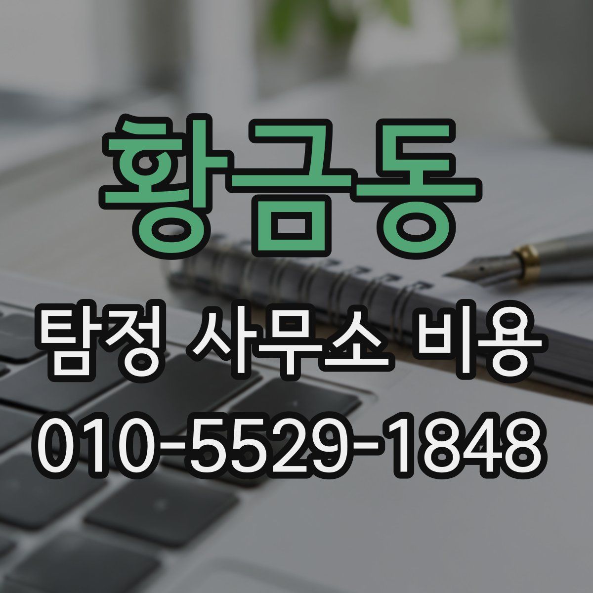 황금동 탐정 사무소 비용