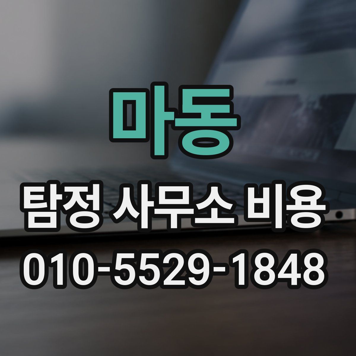 마동 탐정 사무소 비용