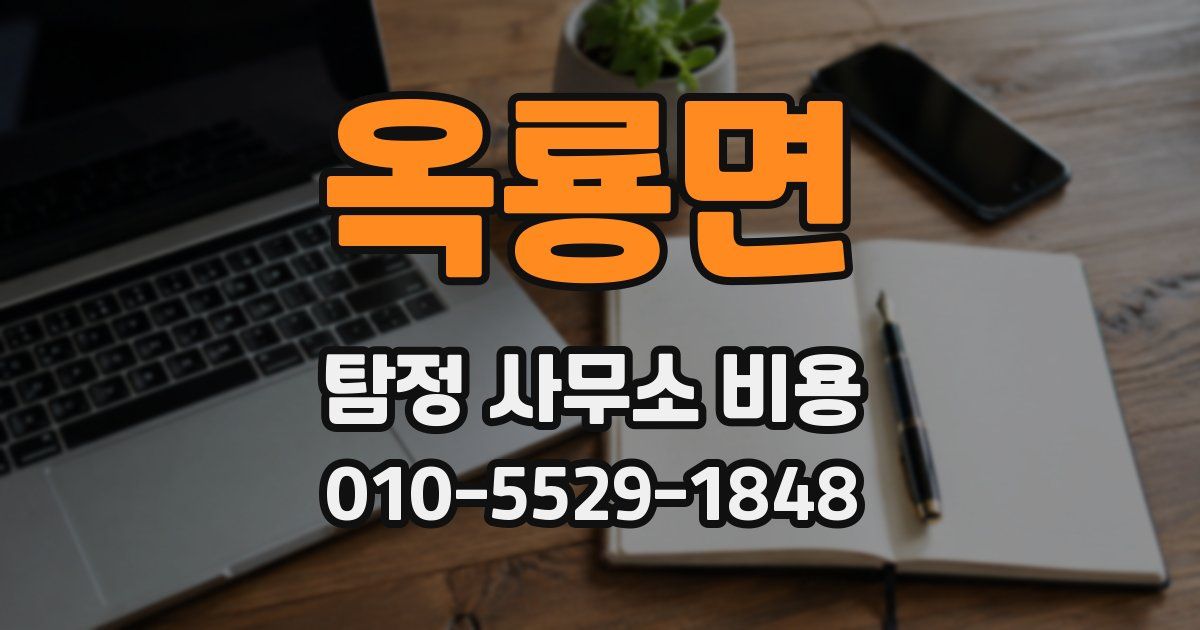 옥룡면 탐정 사무소 비용