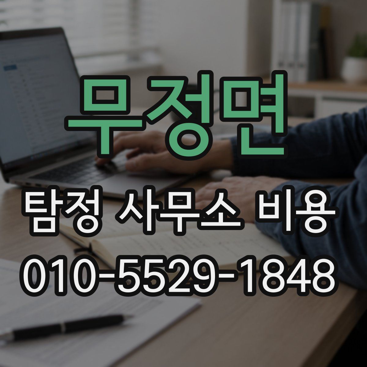 무정면 탐정 사무소 비용
