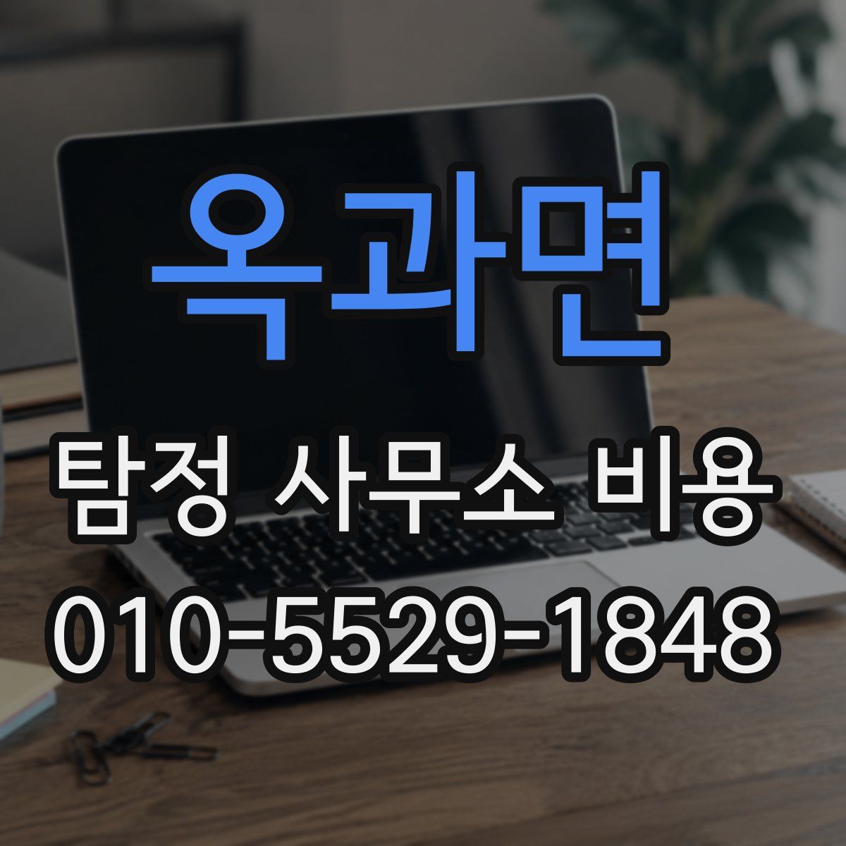 옥과면 탐정 사무소 비용