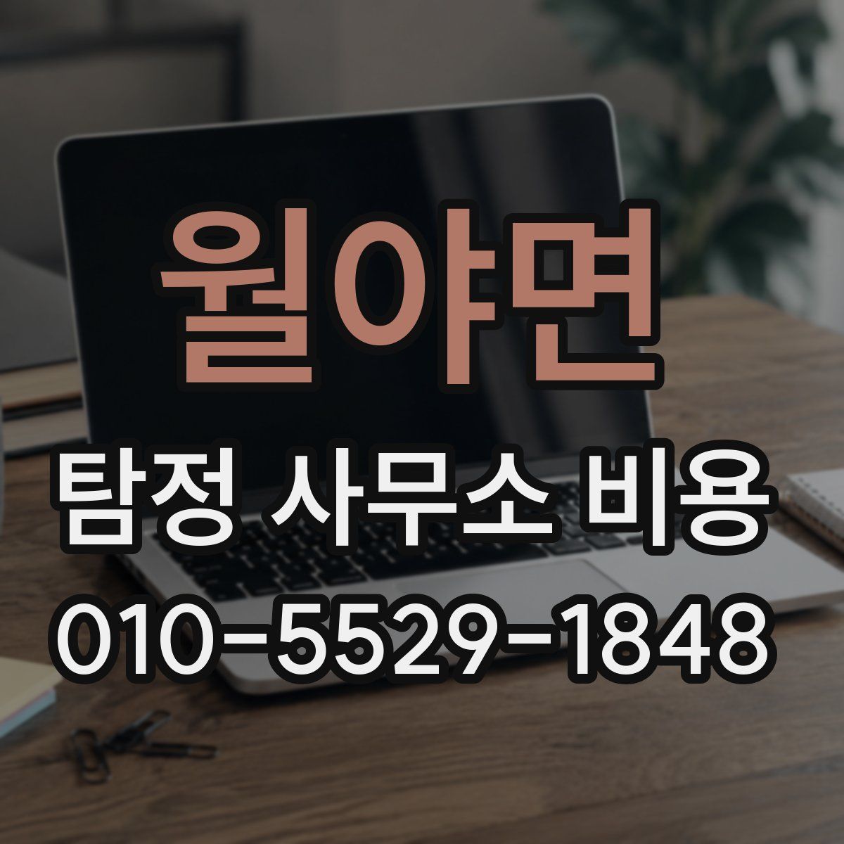 월야면 탐정 사무소 비용