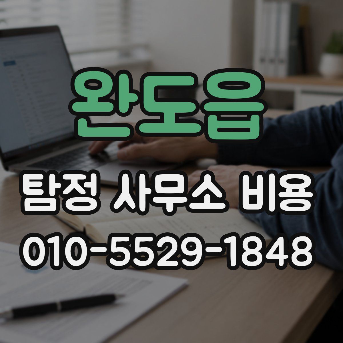 완도읍 탐정 사무소 비용