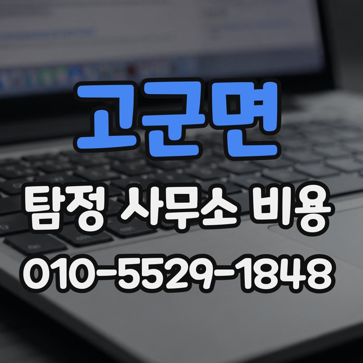고군면 탐정 사무소 비용