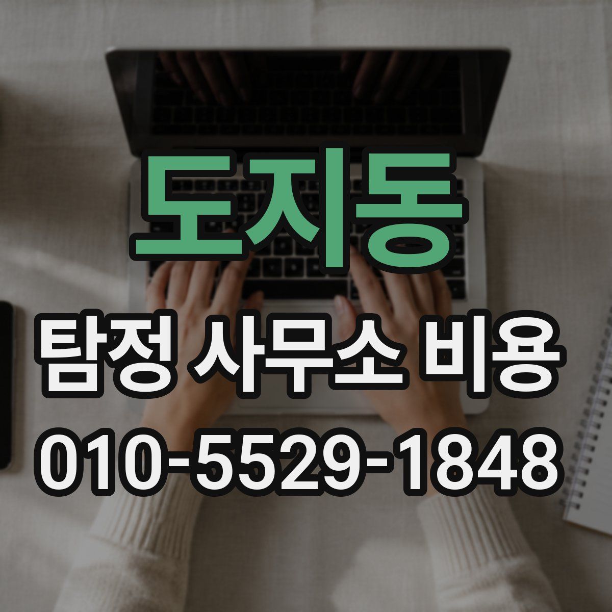도지동 탐정 사무소 비용