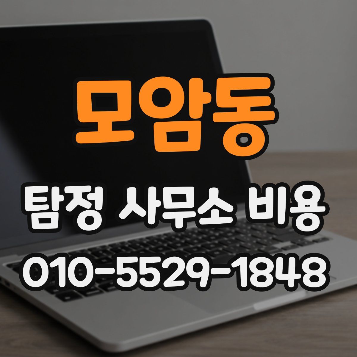 모암동 탐정 사무소 비용