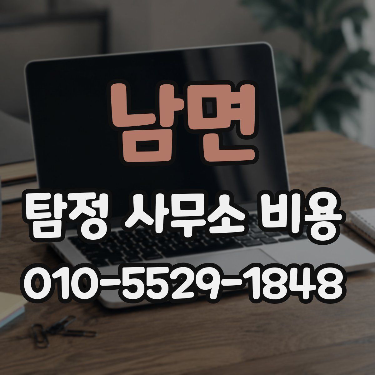 남면 탐정 사무소 비용