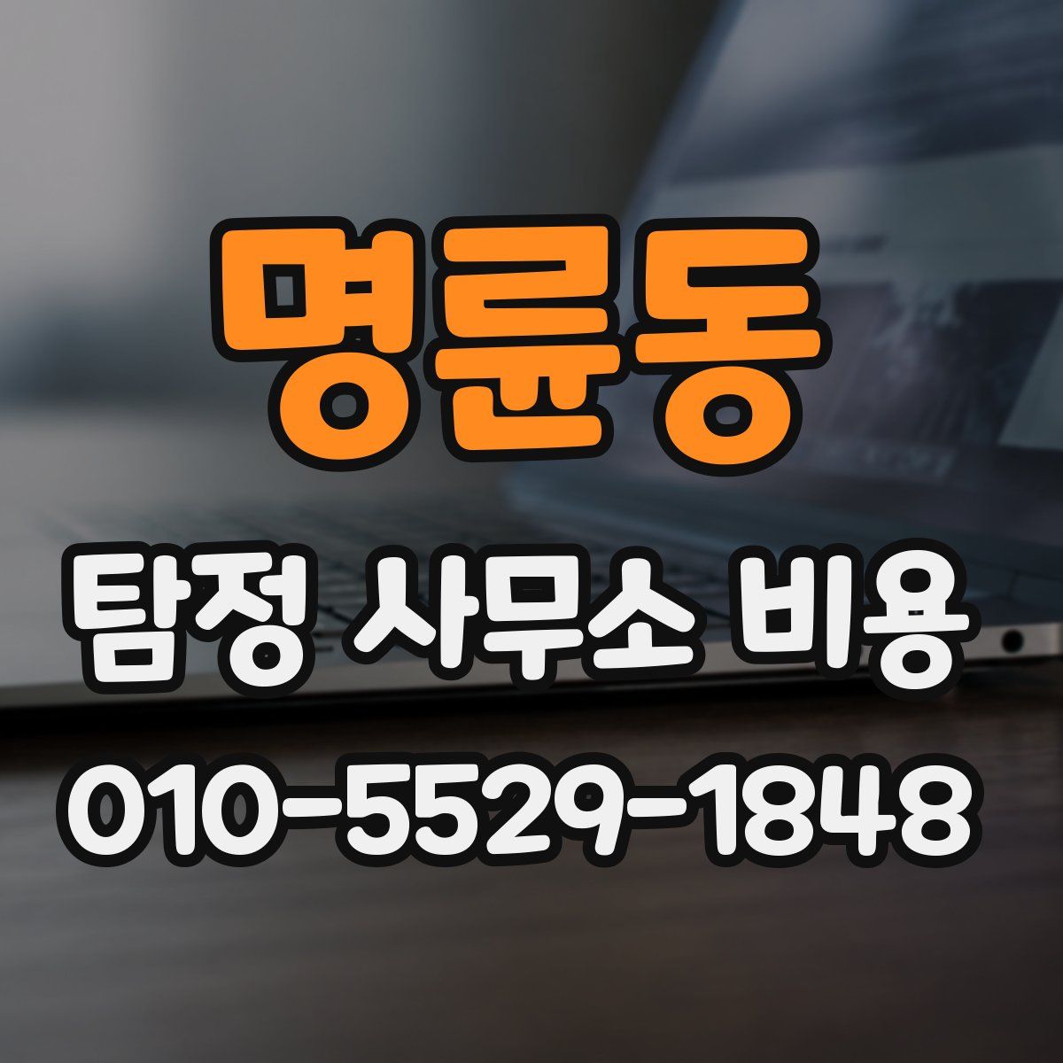 명륜동 탐정 사무소 비용