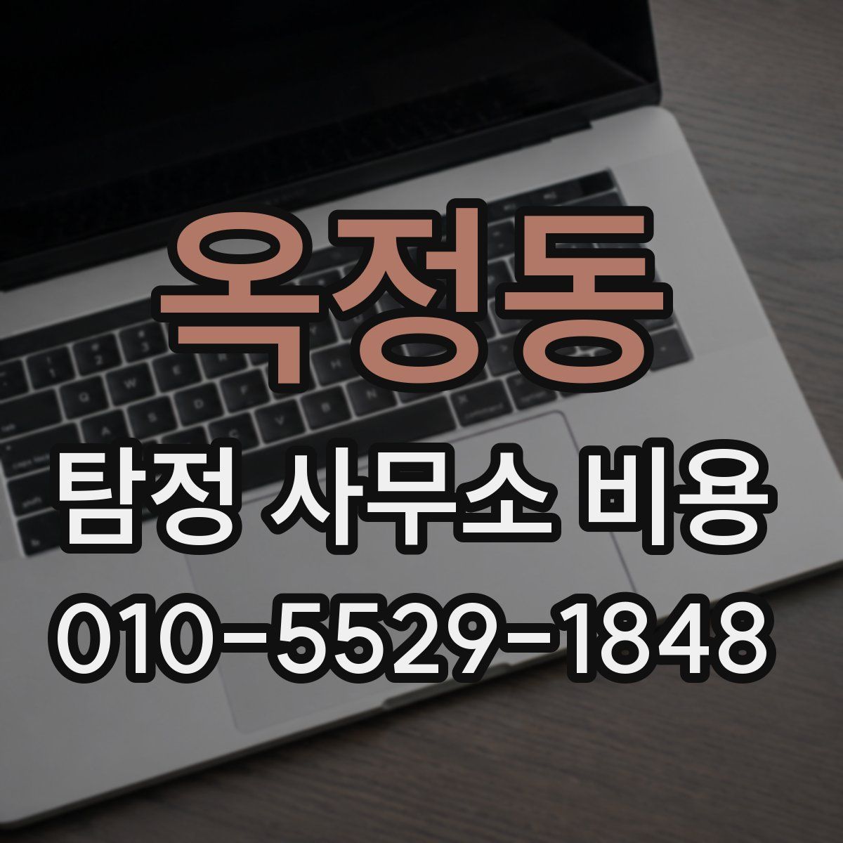 옥정동 탐정 사무소 비용