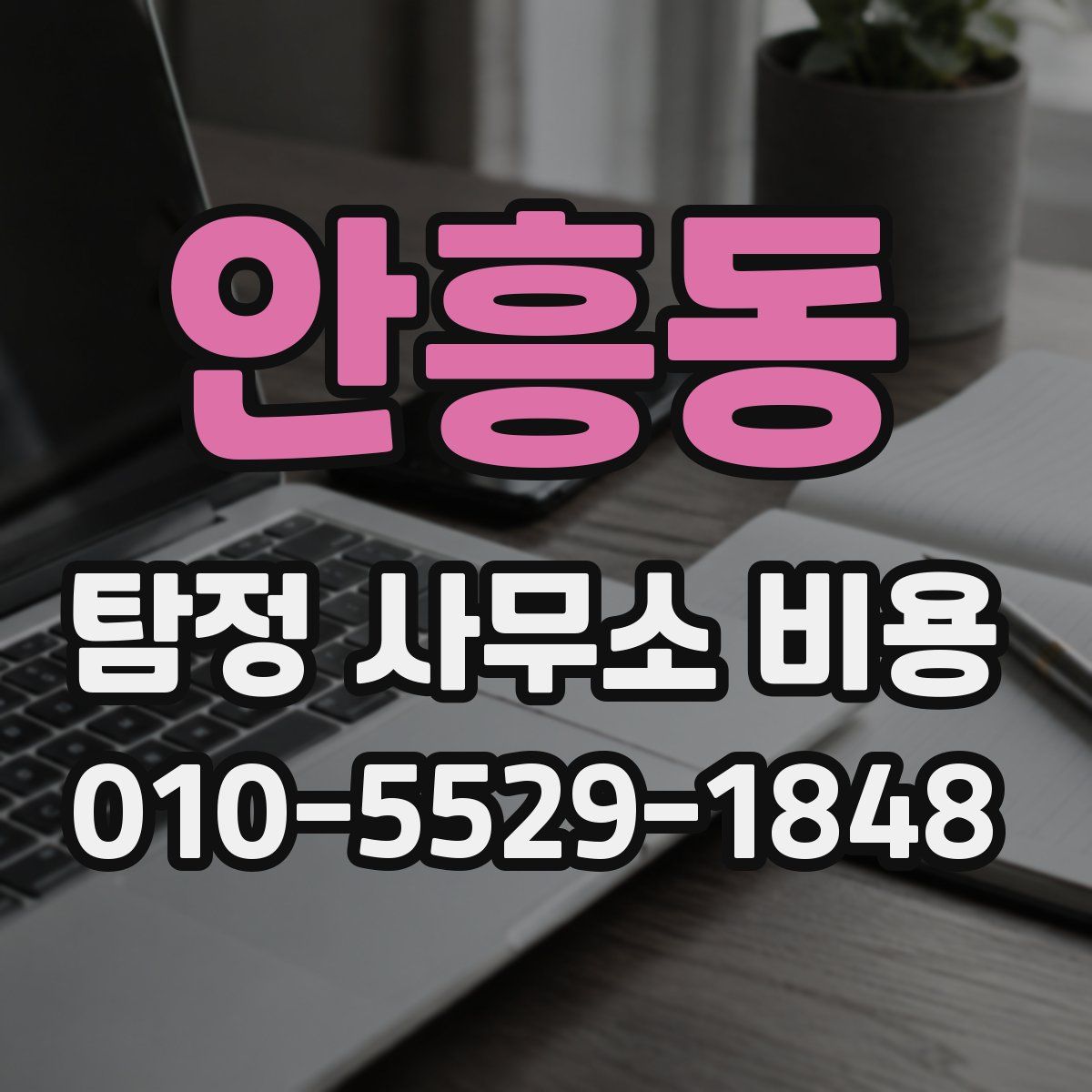 안흥동 탐정 사무소 비용