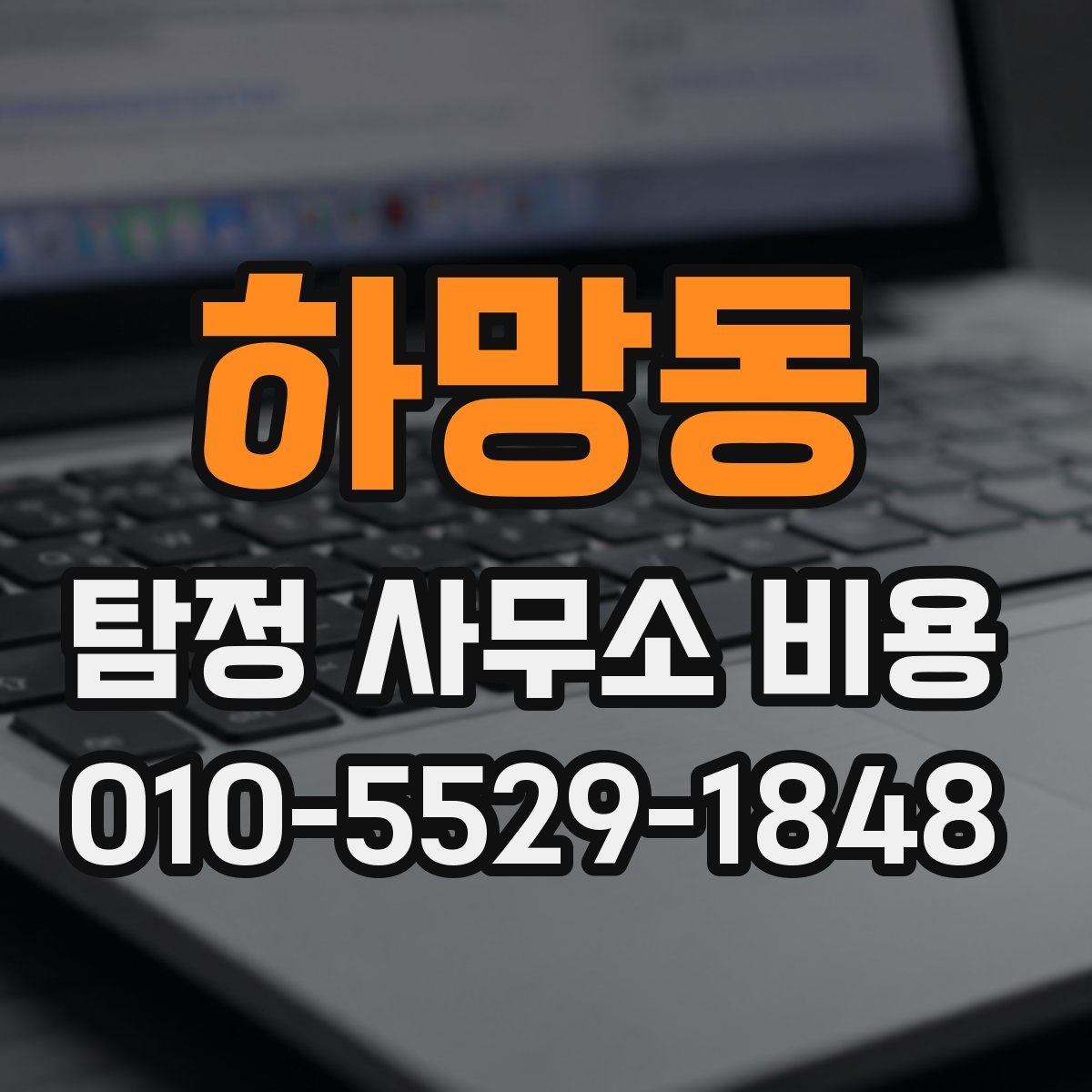하망동 탐정 사무소 비용