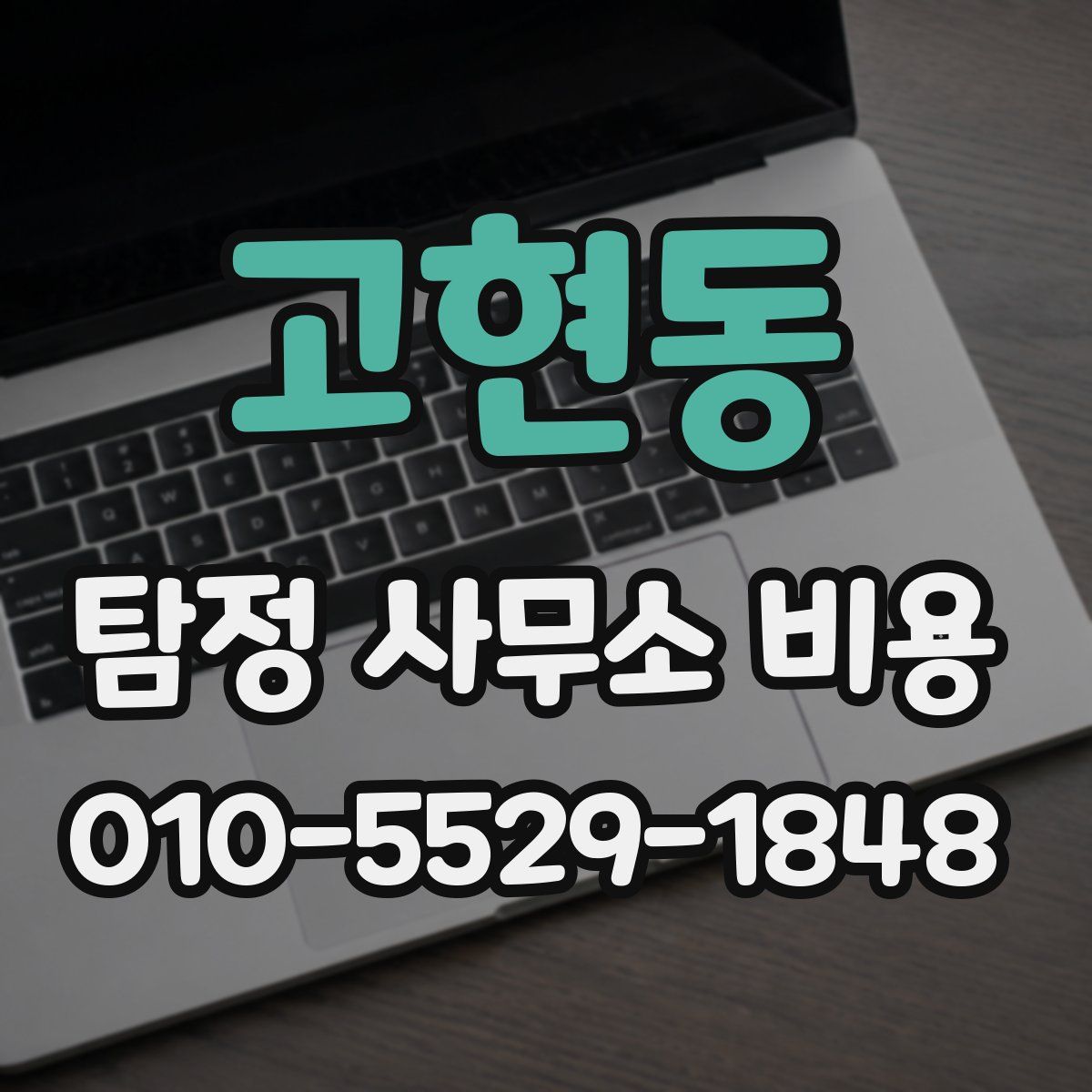 고현동 탐정 사무소 비용