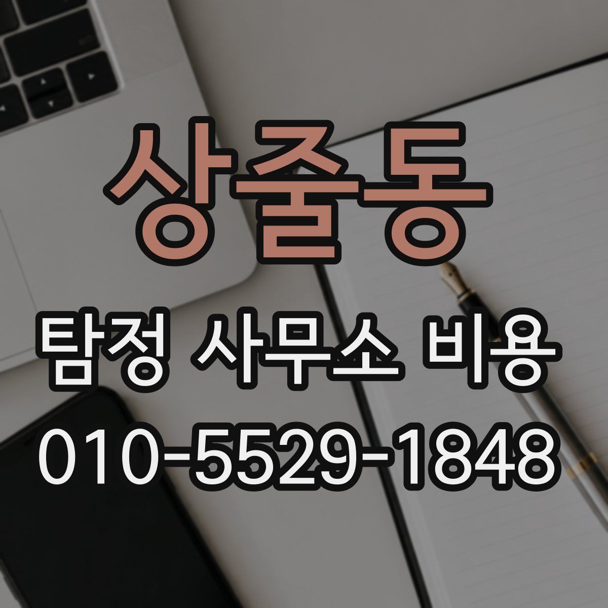 상줄동 탐정 사무소 비용