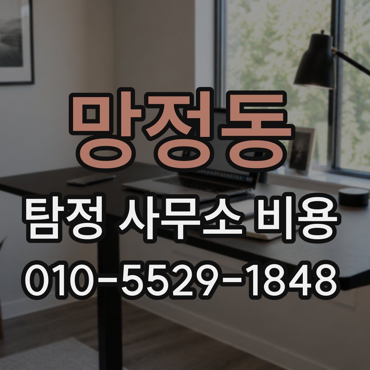 망정동 탐정 사무소 비용
