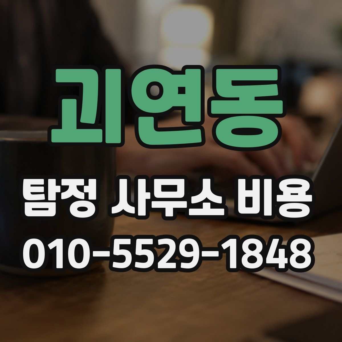 괴연동 탐정 사무소 비용