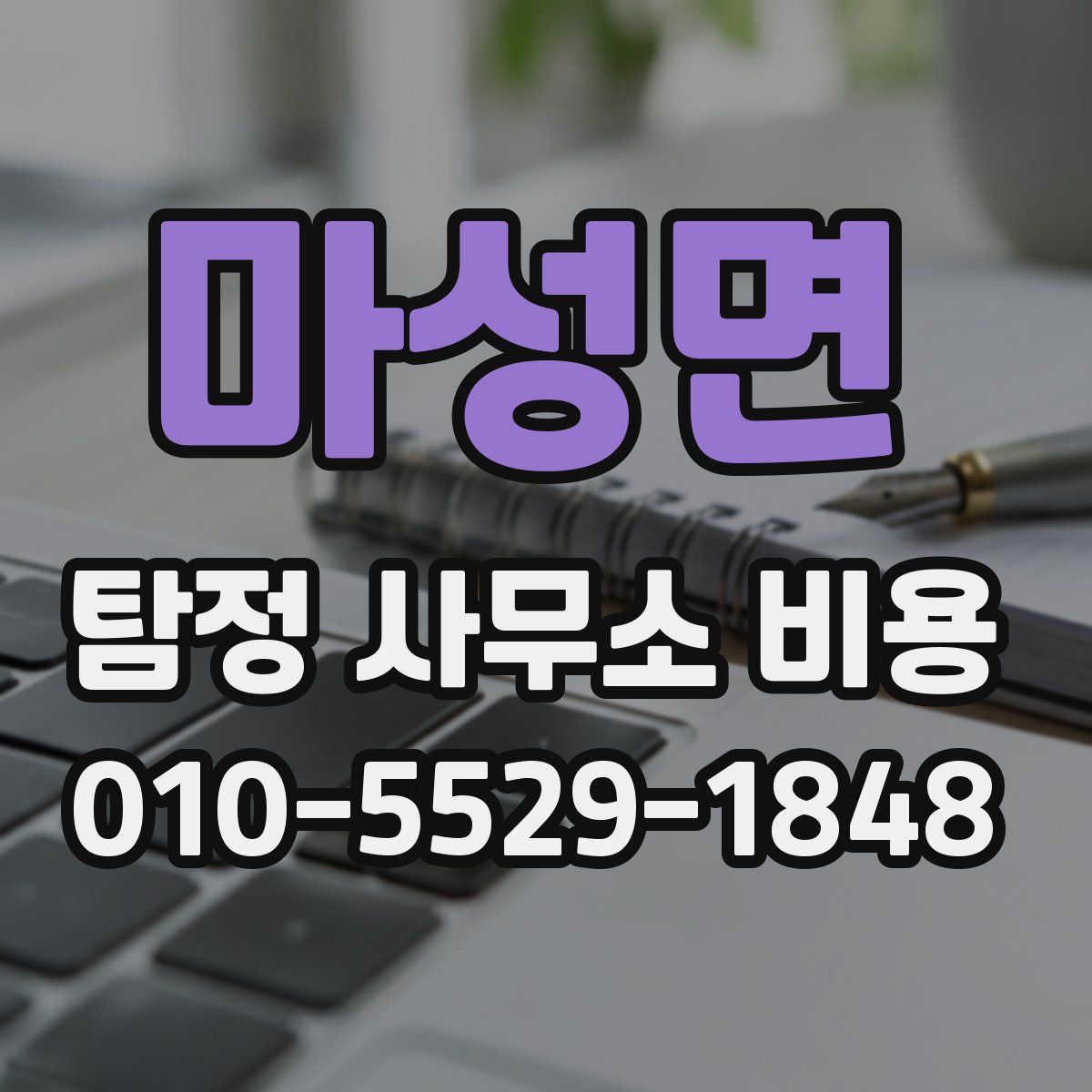 마성면 탐정 사무소 비용