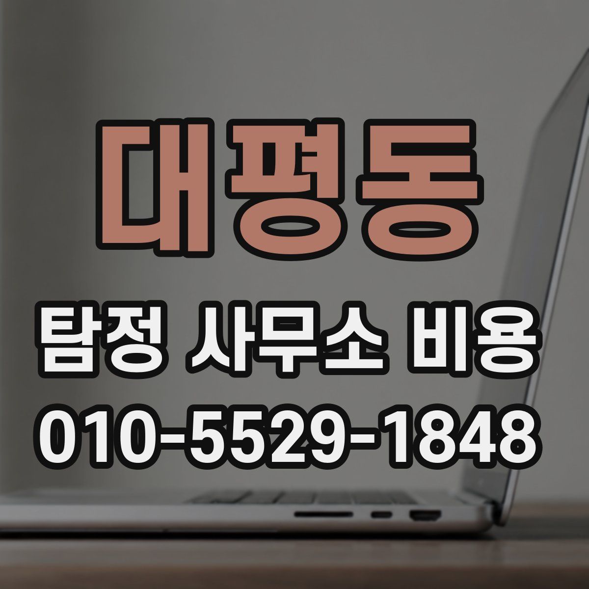대평동 탐정 사무소 비용