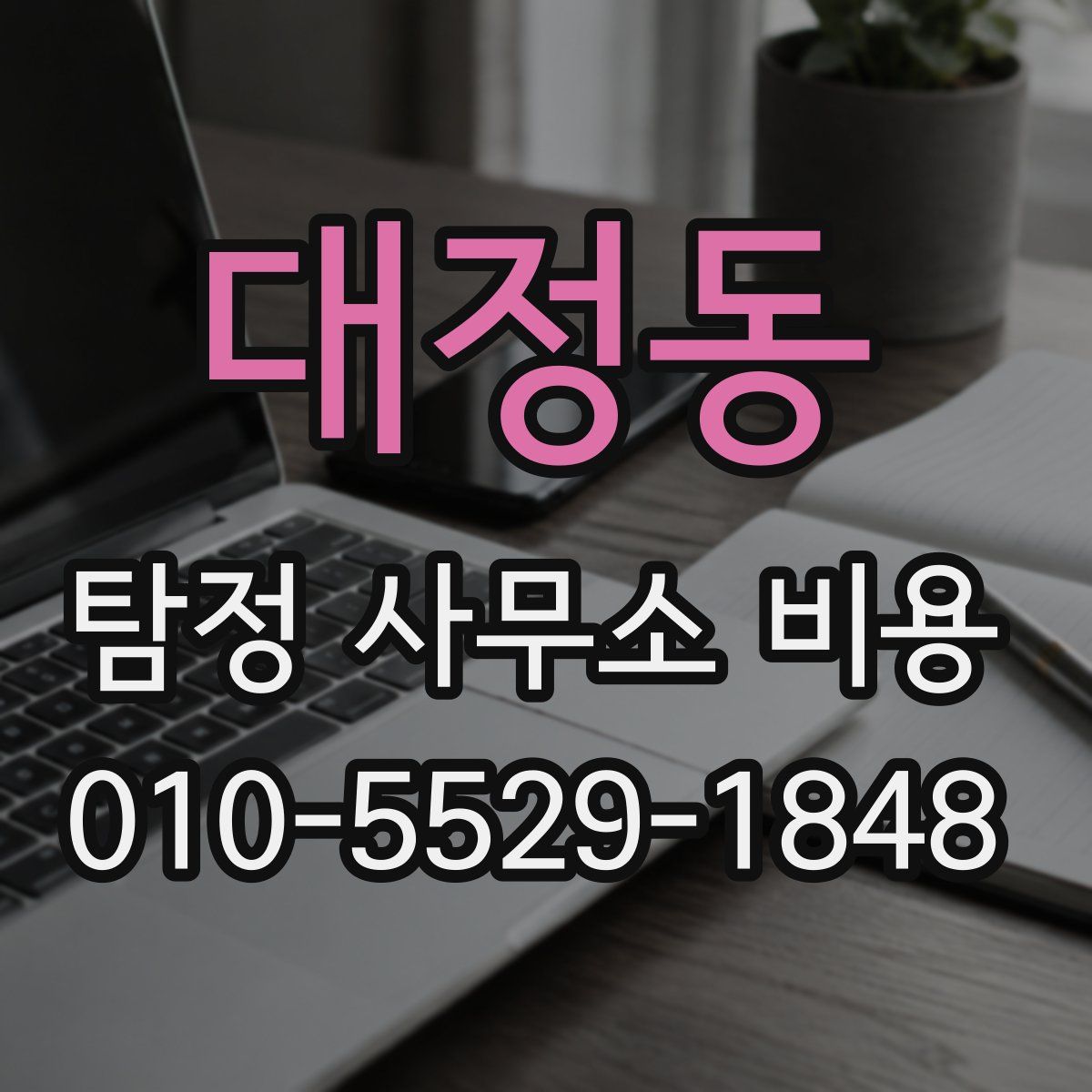 대정동 탐정 사무소 비용