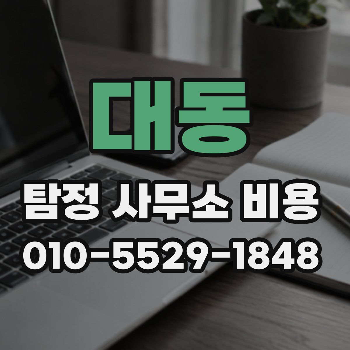 대동 탐정 사무소 비용