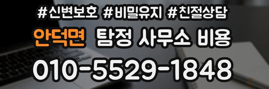 안덕면 탐정 사무소 비용