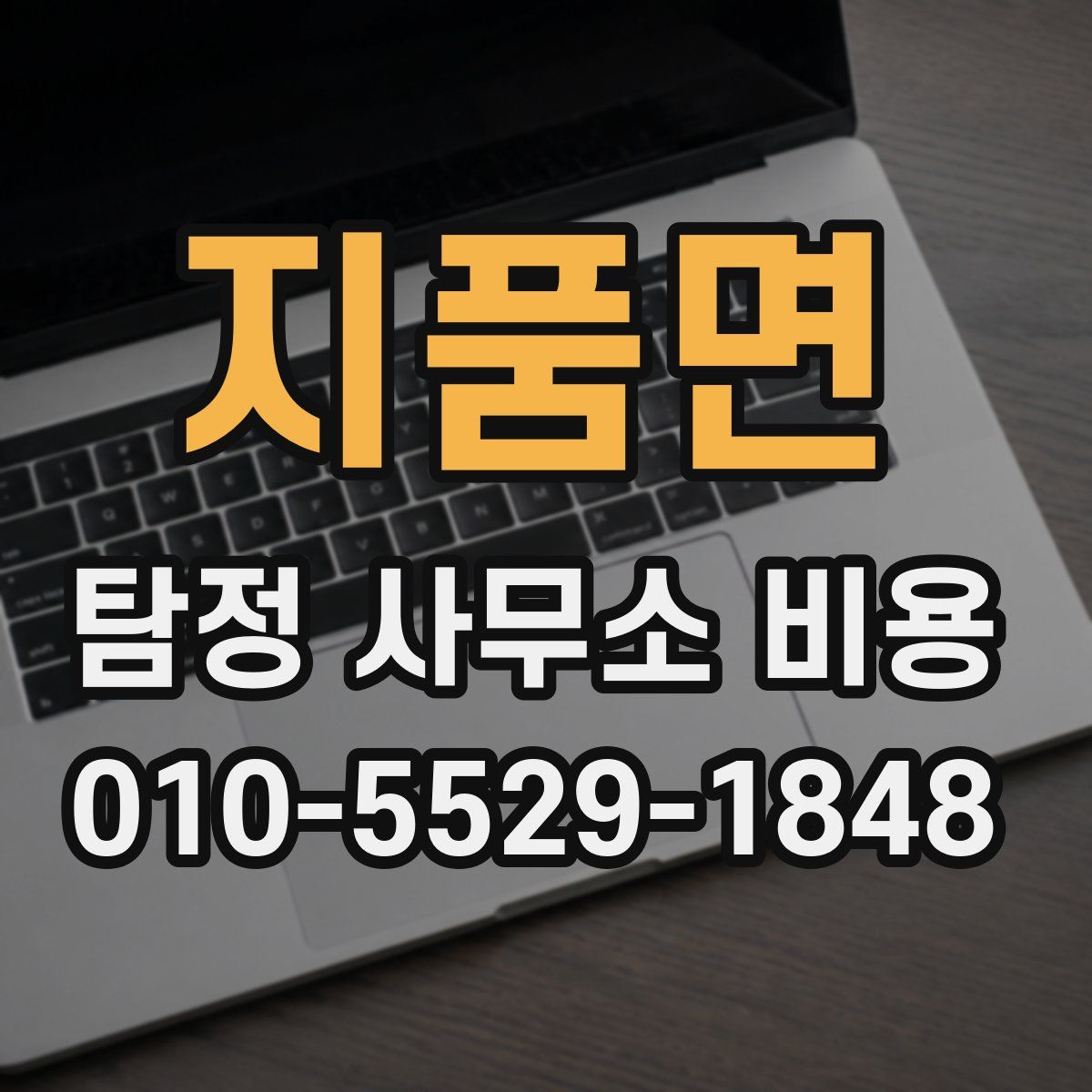 지품면 탐정 사무소 비용