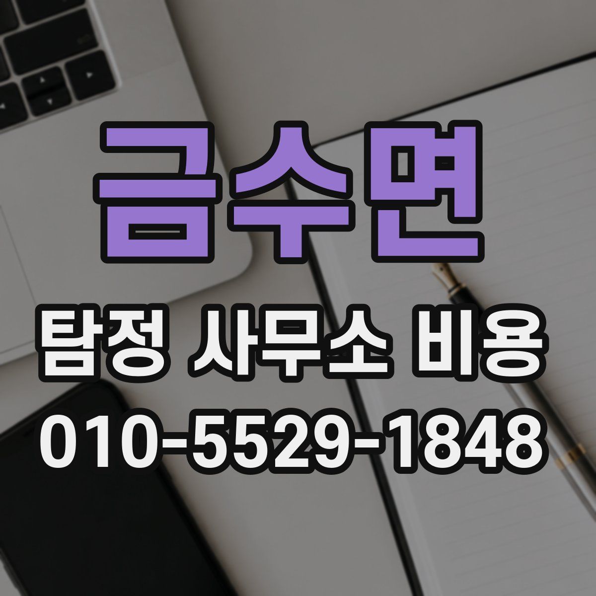 금수면 탐정 사무소 비용