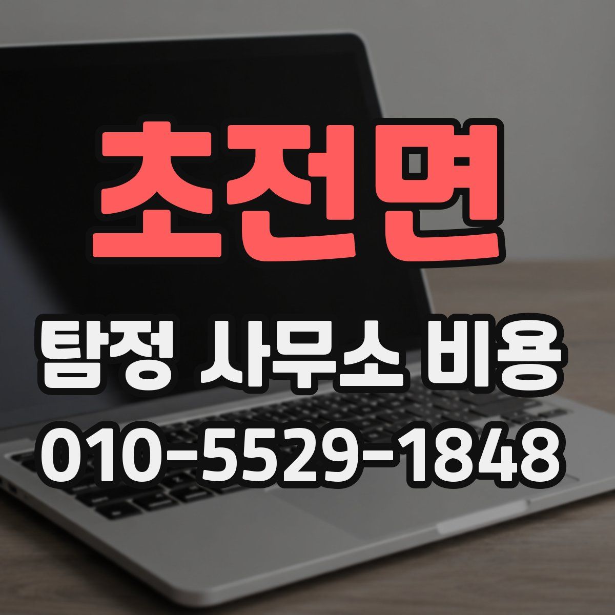 초전면 탐정 사무소 비용