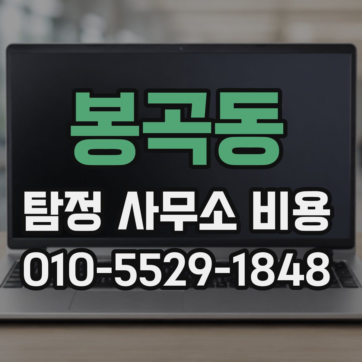 봉곡동 탐정 사무소 비용