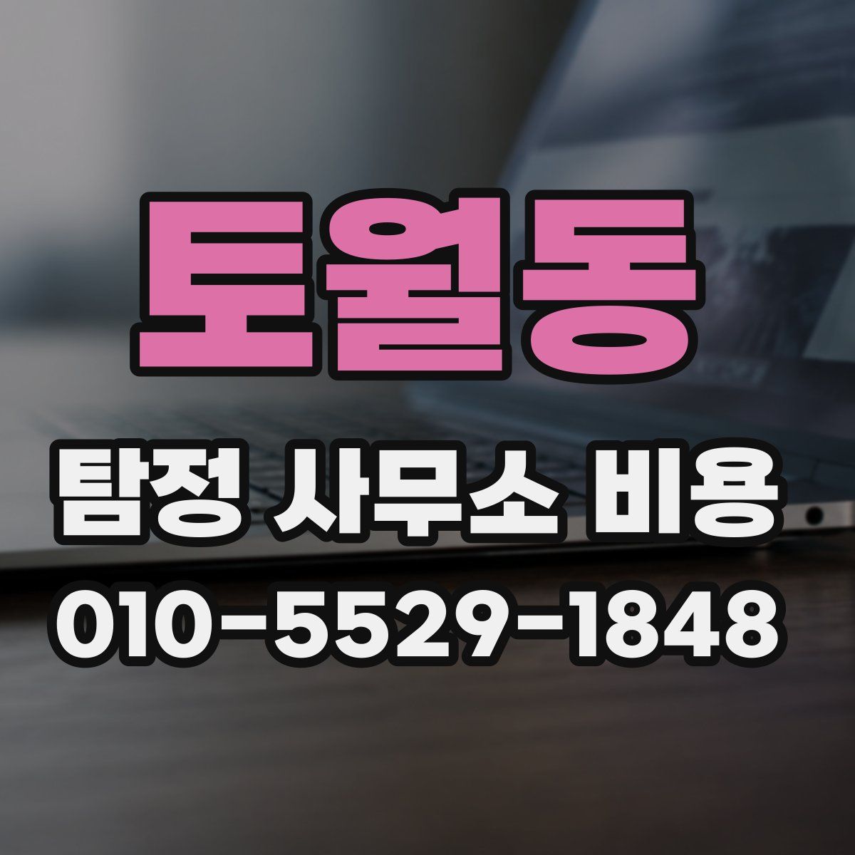 토월동 탐정 사무소 비용