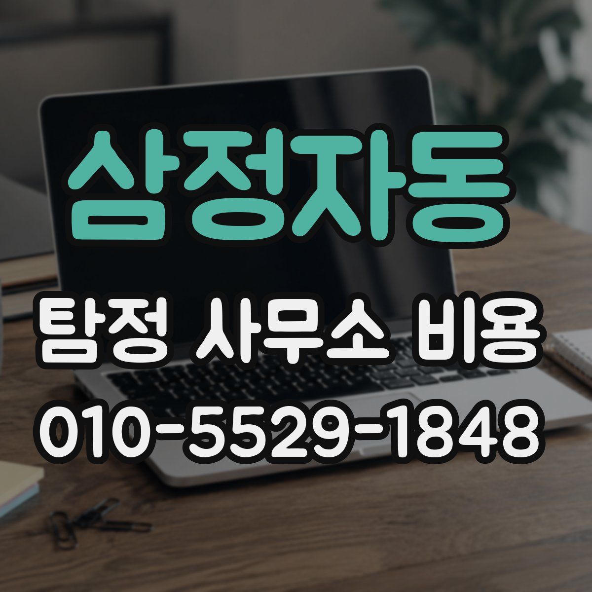삼정자동 탐정 사무소 비용